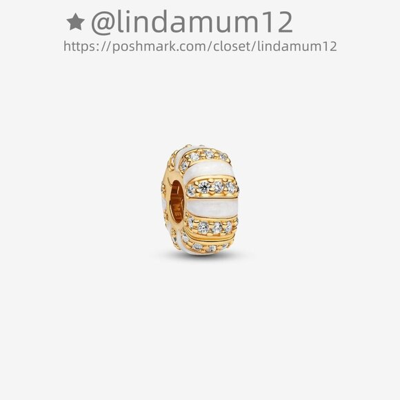 Pandora Stones & Enamel Clip Charm - Picture 1 of 6